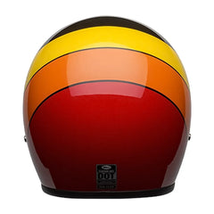 Casco Bell Custom 500 Rif Negro Amarillo Naranja Rojo