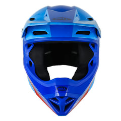 Casco Bell Mx-10 Aviator Azul Rojo