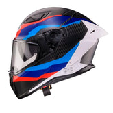 Casco Caberg Drift Evo II Carbon Msport Negro Azul Rojo