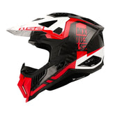 Casco Cross Ls2 Mx-703 Force Victory Rojo Blanco