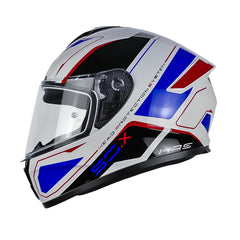 Casco Givi H50x Stunt Blanco Azul Negro Rojo