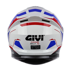 Casco Givi H50x Stunt Blanco Azul Negro Rojo