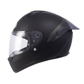 Casco Hjc C10 Solid Semi Flat Black Negro