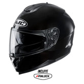 Casco Hjc C70n Solid Negro