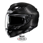 Casco Hjc F71_Carbon_Solid_Negro