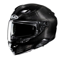 Casco Hjc F71 Carbon Solid Negro