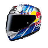 Casco Hjc Rpha12 Red Bull Austin Gp II Mc21 Azul Rojo
