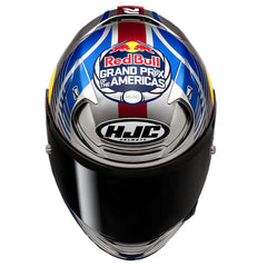 Casco Hjc Rpha12 Red_Bull_Austin_Gp_II_Mc21 Azul Rojo