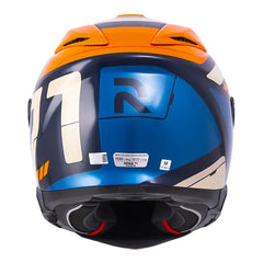 Casco Hjc Rpha 71 Cozad Mc27 Azul Naranja