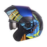 Casco Ich 3110 Vueltiao Negro Naranja