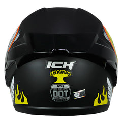 Casco Ich 501sp Kids Sp Champs Negro Amarillo