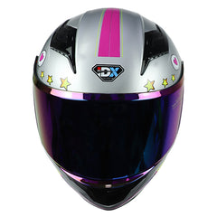 Casco Idx Titan Kids Dreamer Gris Rosa