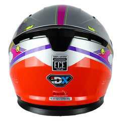 Casco Idx Titan Kids Dreamer Gris Rosa