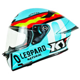 Casco Kyt Tt-Revo Leopard Spaniard