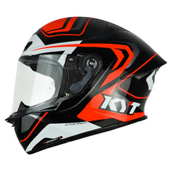Casco Kyt Tt-Revo Overtech Negro Naranja