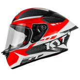 Casco Kyt Tt Revo Gear Negro Rojo