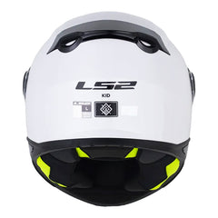 Casco Ls2 FF812 Kids Solid Blanco