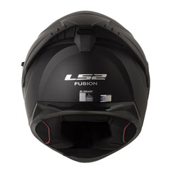 Casco Ls2 Ff806 Solid Negro Visor Iridium Silver