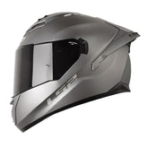 Casco Ls2 Ff806 Solid Titanio Visor Smoke