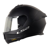 Casco Ls2 Ff808 Stream Solid Negro
