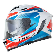 Casco Ls2 Ff818 Komai Azul Rojo