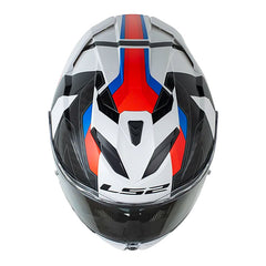 Casco Ls2 Ff818 Sporty Azul Rojo
