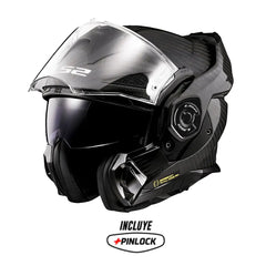 Casco Ls2 Ff901 Advant X Carbon Negro