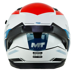 Casco Mt Braker Sv Harmony A5 Blanco Azul Rojo