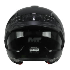 Casco Mt Cosmo Sv Pure A1 Negro
