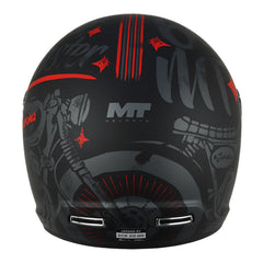 Casco Mt Jarama Sv Art E5 Negro Rojo