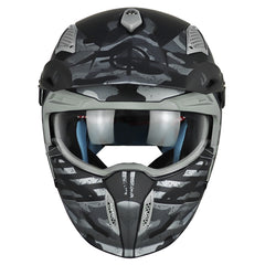 Casco Mt Streetfighter Sv Belic B2 Negro Gris