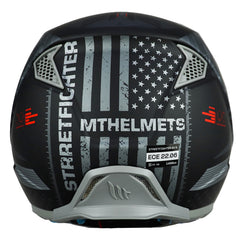Casco Mt Streetfighter Sv Belic B2 Negro Gris