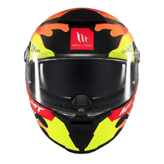 Casco Mt Thunder 4Sv Yamanaka 2024 Amarillo Rojo