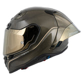 Casco Nexx X.R3r Carbono Hagibis Dorado Visor Iridium Dorado