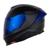 Casco Nexx Y.100r Subsonic Negro Visor Iridium Azul