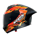 Casco Nolan N60-6 Sport Iannone (360) Negro Naranja Visor Smoke