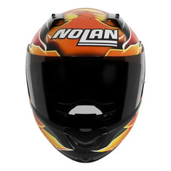 Casco Nolan N60-6 Sport Iannone (360) Negro Naranja Visor Smoke