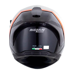 Casco Nolan N606 Sport Verniciatura Blanco Perlado Negro Visor Smoke