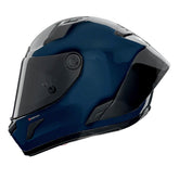 Casco Nolan X-804 Rs Ultra Carbon Liquido (328) Azul Visor Smoke