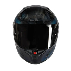Casco Nolan X-804 Rs Ultra Carbon Liquido (328) Azul Visor Smoke