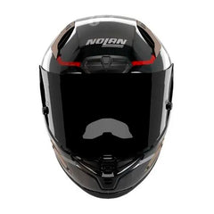 Casco Nolan X-804 Rs Ultra Carbon Sbk (360) Negro Gris Visor Smoke