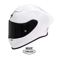Casco Scorpion Exo-R1 Evo Air Fim Racing Blanco