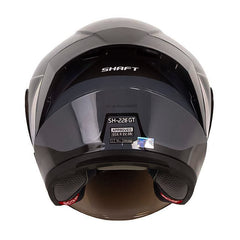 Casco Shaft 226 Gt Parker Gris Oscuro Gris Visor Iridium Azul