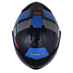 Casco Shaft 3540 Dv Lexx Azul Oscuro Azul Visor Iridium Azul