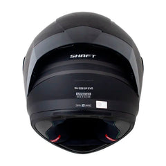 Casco Shaft 526Sp Evo Corner Negro Gris Visor Smoke