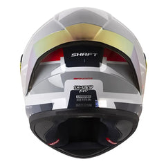 Casco Shaft 52Sp Evo Bandox Gris Visor Revo Rojo