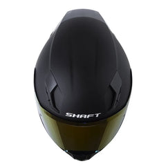 Casco Shaft 562 R_Solid Negro Morado Visor Iridium Morado