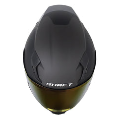 Casco Shaft 562 R Trax Gris Oscuro Negro Visor Iridium Rojo