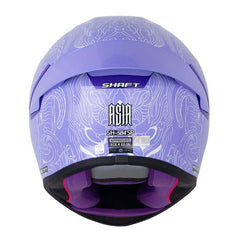 Casco Shaft 584 Sp Asia Morado Claro Visor Revo Morado