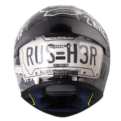 Casco Shaft 584 Sp State Gris Visor Iridium Silver